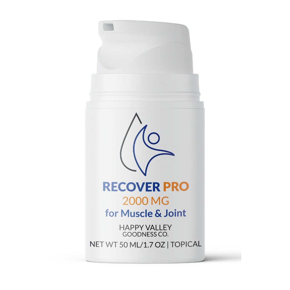 Happy Valley Recover* PRO CBD Topical